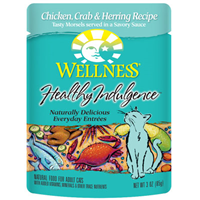 Wellness® Healthy Indulgence® Chicken, Crab & Herring Cat Food, 3 oz. 9908946