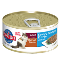 Hills Science Diet ® Hairball Control Adult Seafood Cat Food 5.5 oz. 992842