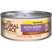 Nutro® Natural Choice® Indoor Active Health Adult Chicken & Rice Cat Food 5.5 oz. 999996