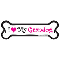 Dog Bone Magnet in Pink Grandog 29071