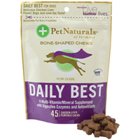 Pet Naturals® of Vermont Bone Shaped Chews Daily Best Multi-Vitamin 37683
