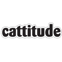 For The Love of Cats Car Magnets Cattitude 7" x 2" 79055