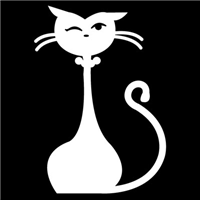 Miss Kitty Car Window Decal 79057