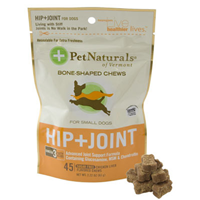 Pet Naturals® of Vermont Hip & Joint Bone Shaped Soft Chews 87685b