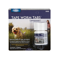 Tape Worm Tabs for Dogs 1786