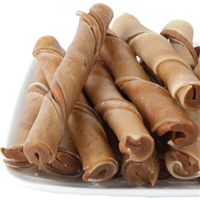 Nylabone® Enhanced Rawhide Adult 25ct Rolls Chicken Flavor 25461