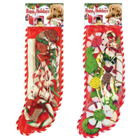 Happy Holidays Rawhide Stockings 27205