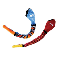 KONG® Plush No-Stuffing Snake Dog Toy 426726