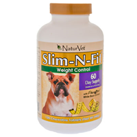 NaturVet® Slim-N-Fit™ Weight Control Chewable Tablets 434000b