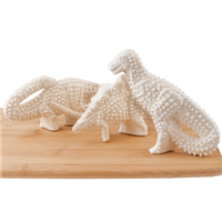 Nylabone Dental Dinosaur Durable Dog Toy 6 in.