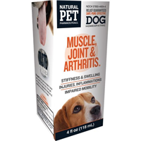 Natural Pet Pharmaceuticals ® Muscle, Joint & Arthritis Reliever ™ For Canines 4 oz. 498113