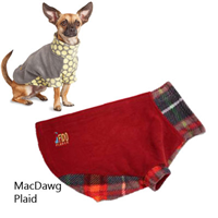Premier® Fido Fleece® Coat MacDawg Plaid 581011b