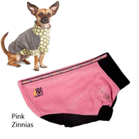 Premier® Fido Fleece® Coat Pink Zinnias 581012b