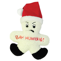 Naughty and Nice Fun Fleece Dog Toy I000817