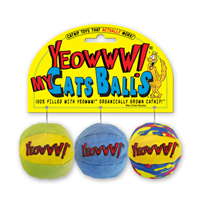 Yeowww!® My Cats Balls Catnip Toys 72893
