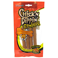 Chick&lsquo;n Dippin&lsquo; Rawhide Munchy Sticks 4 Pack 76554