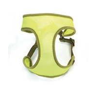 Coastal Tone-on-Tone Comfort Soft Nylon Harness Lime  I006216b