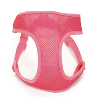 Coastal Tone-on-Tone Comfort Soft Nylon Harness Pink  I006218b