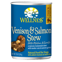 Wellness® Venison & Salmon Stew with Potatoes & Carrots Wet Dog Food 12.5 oz. 94016