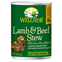 Wellness® Lamb and Beef with Brown Rice and Apples Wet Dog Food 12.5 oz.