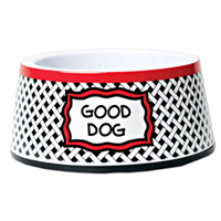 Petrageous® Designs Goldie&lsquo;s Good Dog Melaware Pet Bowl 7" I000703
