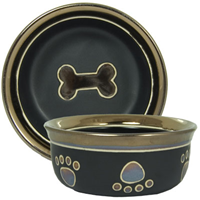 Spot® Ritz Copper Rim Dishes I000776b