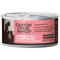Canyon Creek Ranch® Natural Cod & Shrimp Recipe Can Cat Food 3oz. I001496
