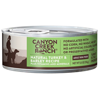 Canyon Creek Ranch® Natural Turkey & Barley Can Dog Food I001512