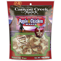 Canyon Creek Ranch® Wrapovers™ Apples Wrapped with Chicken Treats, 16 oz. I001544