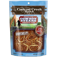 Canyon Creek Ranch®  Western Style Cowboy Steaks® Treats for Dogs, 8 oz. I001545