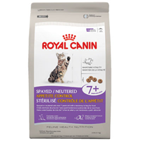 Royal Canin® Spayed/Neutered Appetite Control 7+ Cat Food 2.5 lbs. I001789