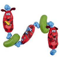 Petmate® Fat Cat Weiner Links Dog Toy, 9" I002136