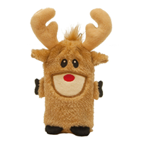Plush Puppies® Invincibles Reindeer Dog Toy I003099b