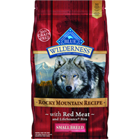 Blue Buffalo BLUE™ Wilderness™ Rocky Mountain Recipe with Red Meat for Small Breeds, 4 lbs. I003560
