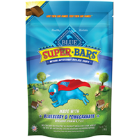 Blue Buffalo BLUE Super Bars Natural Dog Treats, 7 oz. I004022b