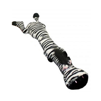 Multipet Dawdler Dudes Zebra Dog Toy I005443