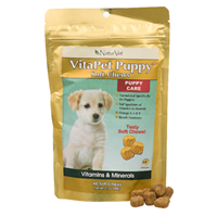 NaturVet® VitaPet Puppy™ Soft Chews Supplement, 60 ct. I005491