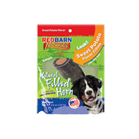 RedBarn® Natural Filled Beef Horn with Sweet Potato Dog Treat I005769