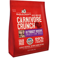 Stella & Chewy&lsquo;s® Carnivore Crunch Turkey 3.25 oz.  I005840