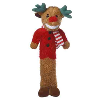 Multipet Holiday Loofa Reindeer 12" Dog Toy I006850