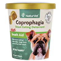NaturVet® Coprophagia Plus Breath Aid Soft Chews 70 ct. I007163