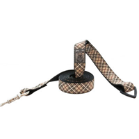 RC Pet Products Tan Tartan Lead I007225b