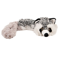 Multipet Bouncy Burrow Buddies™ Raccoon Dog Toy I007385