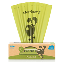 Earth Rated PoopBags 300 Value Pack Dispensing Box Unscented I007948