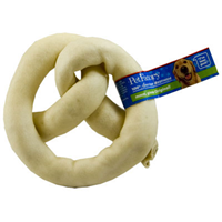 Pet Factory 100% American Beefhide Pretzel, 6-7" Z09498372035