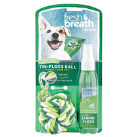 Tropiclean® LiquidFloss + TriFlossball Kit Small Kit 41168