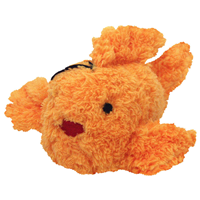 Multipet Look who&lsquo;s Talking Plush GOLDFISH Dog Toy 453510