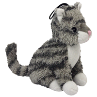 Multipet Look Who&lsquo;s Talking Plush Cat Dog Toy 45356