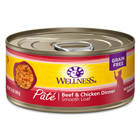 Wellness Beef and Chicken Canned Cat Food 908943b