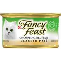 Fancy Feast Classic Paté Chopped Grill Feast Gourmet Cat Food 3oz 79523